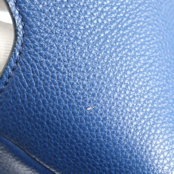 PRADA Blue Leather Shoulder Bag - Picture 7 of 9